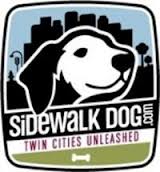 sidewalk dog logo